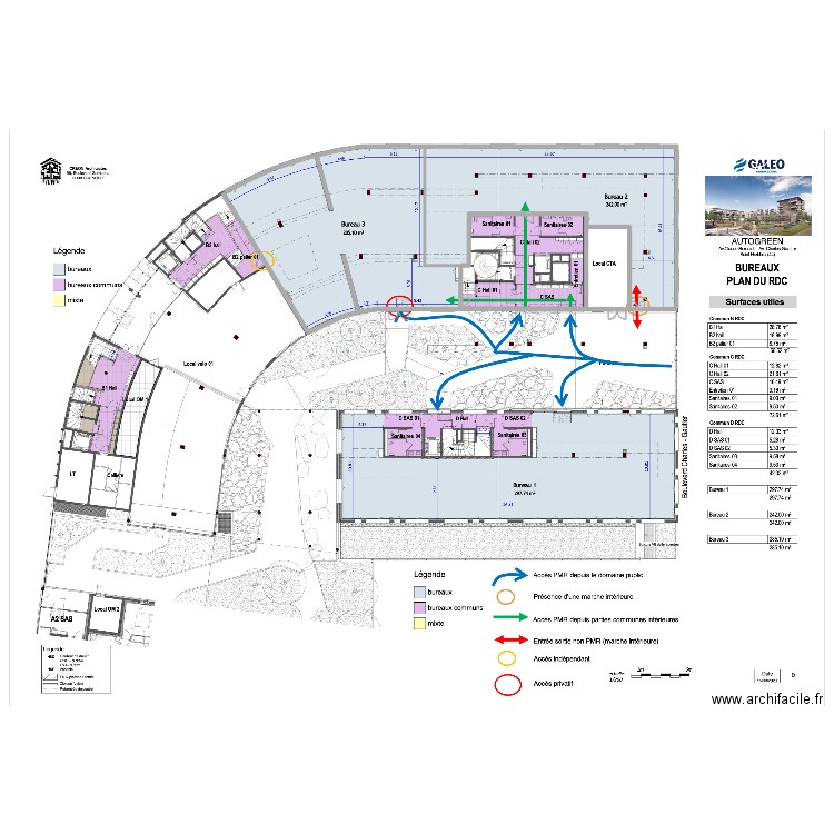 Bureau NASA. Plan de 0 pièce et 0 m2