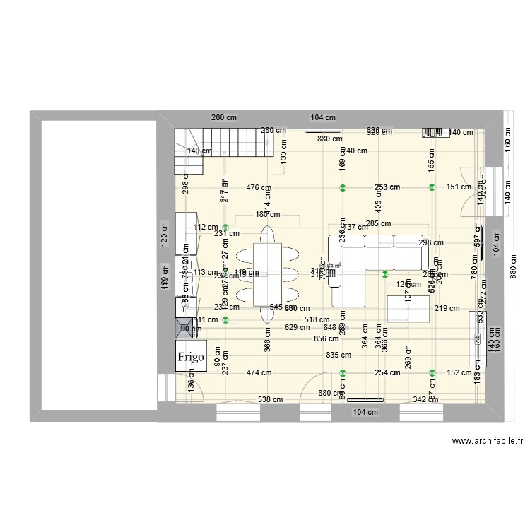 FROUARD 2. Plan de 1 pièce et 69 m2