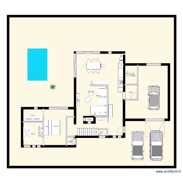 Maison . Plan de 10 pièces et 509 m2