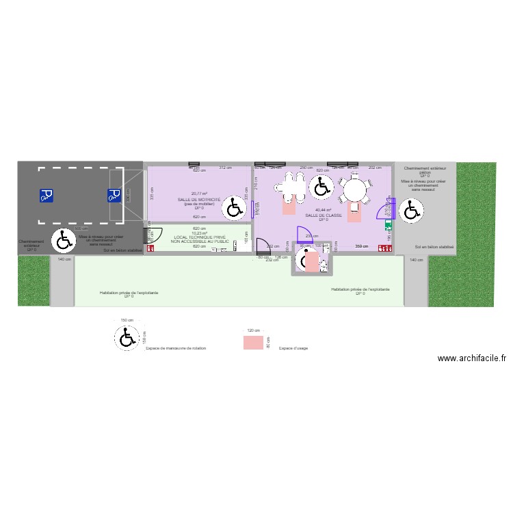 E3C CHOISY EN BRIE INTERIEUR APRES TRAVAUX Esp Man Usa. Plan de 7 pièces et 144 m2