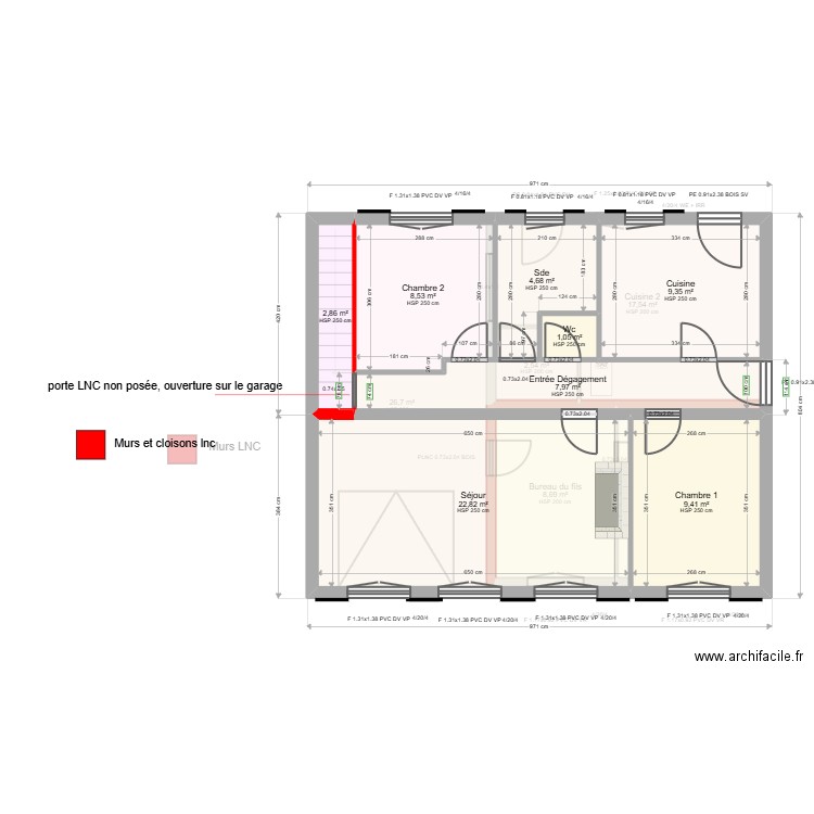 ML25000478 MALLOUDI Isle. Plan de 13 pièces et 133 m2