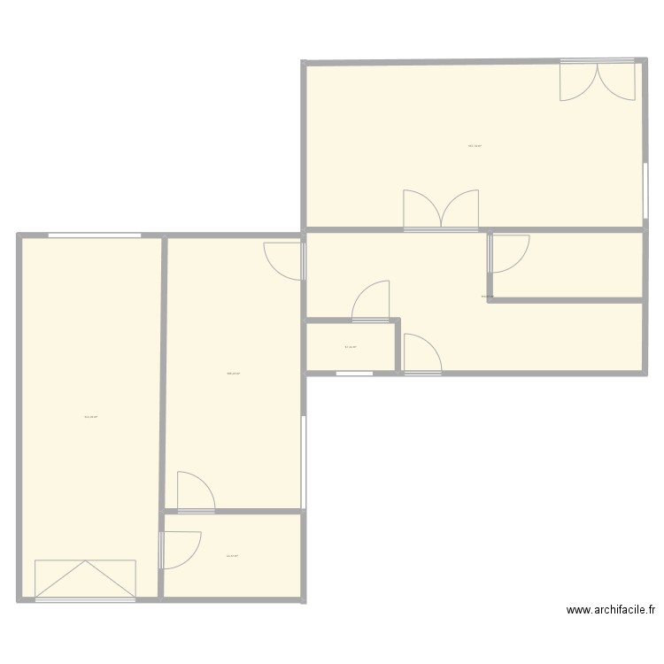 maison. Plan de 6 pièces et 569 m2