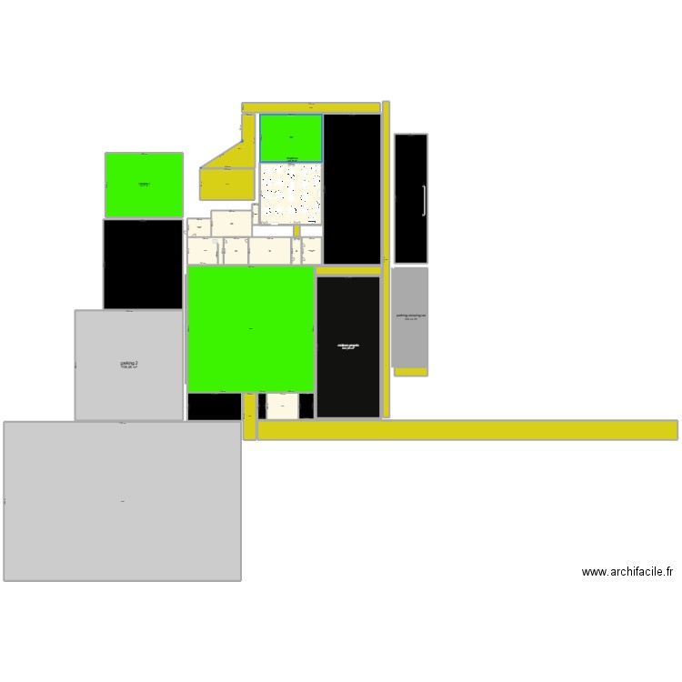 plan domaine bléseaubois. Plan de 32 pièces et 3721 m2