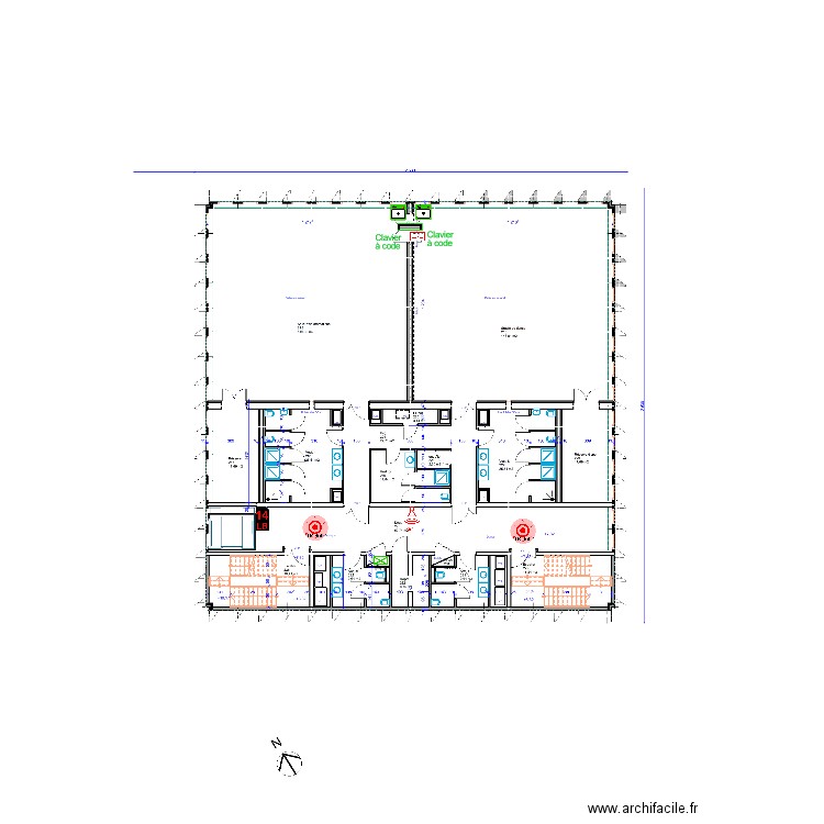 Cité des Arts R+2 Est. Plan de 0 pièce et 0 m2