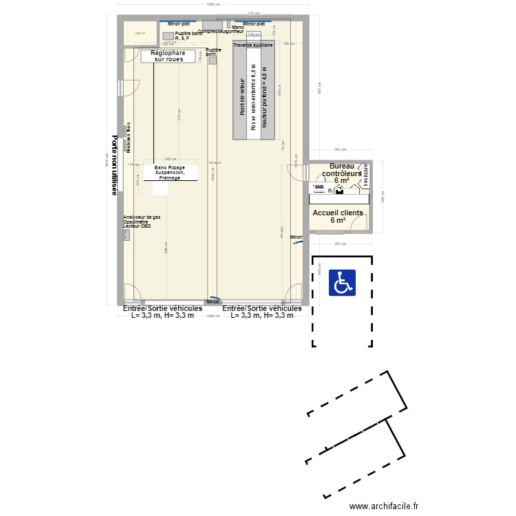 CCT VL PARENTIS EN BORN V4. Plan de 3 pièces et 167 m2