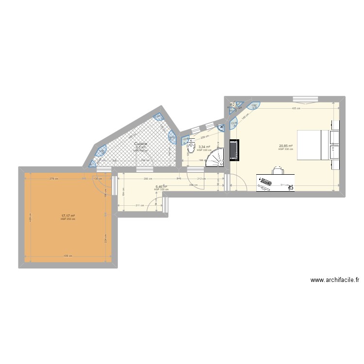 Appartement ROUEN. Plan de 0 pièce et 0 m2