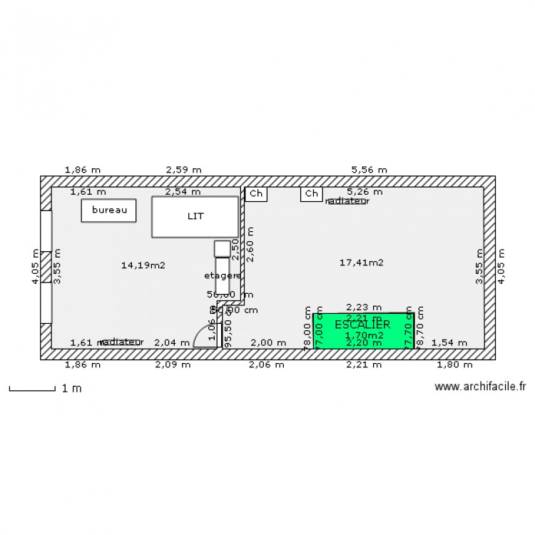 GRENIER - Projet3. Plan de 0 pièce et 0 m2