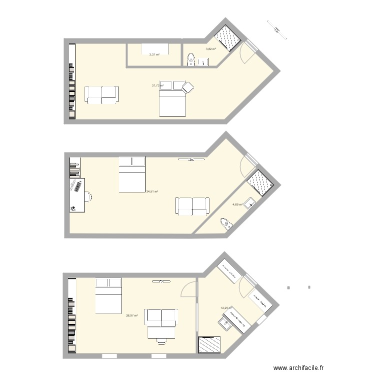 haDJNCSDK. Plan de 0 pièce et 0 m2