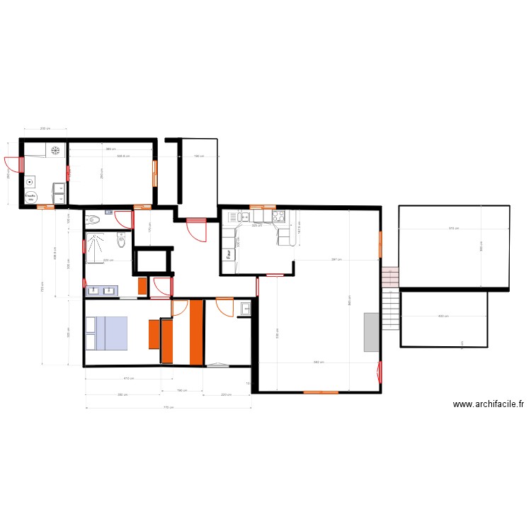 R DE C REVU 1 COTE PIECES. Plan de 0 pièce et 0 m2