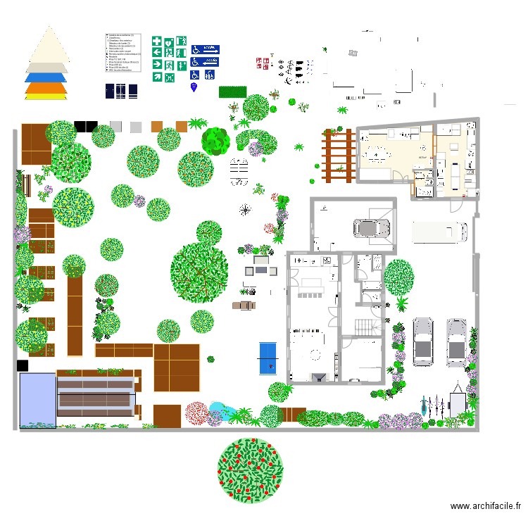 plan d'entreprise. Plan de 1 pièce et 50 m2