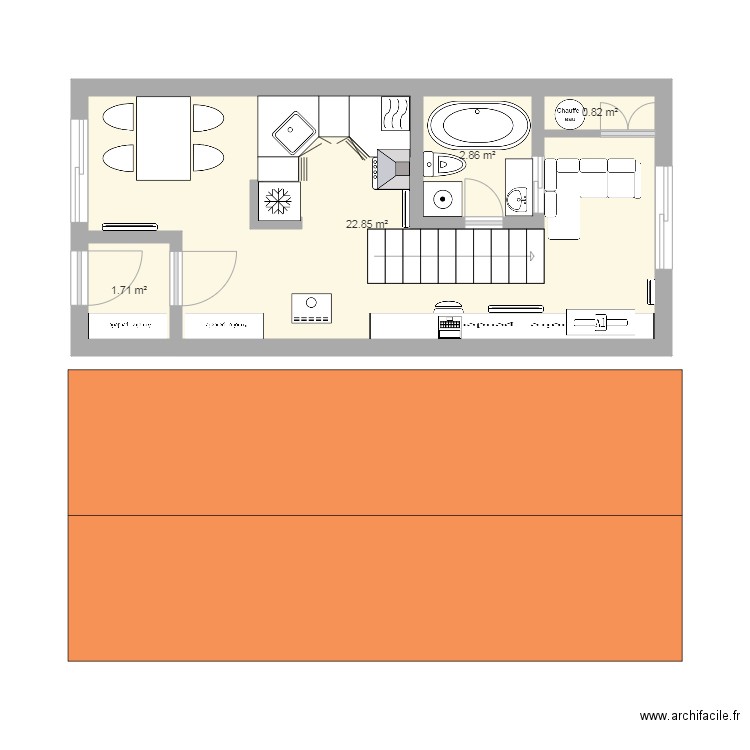 Plan 1 Suisse. Plan de 0 pièce et 0 m2