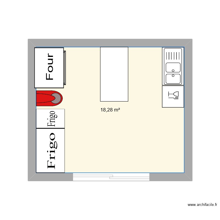 labo. Plan de 0 pièce et 0 m2