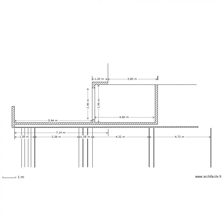 garage. Plan de 0 pièce et 0 m2