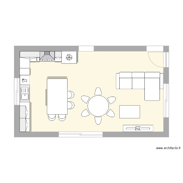 cuisine 02. Plan de 0 pièce et 0 m2