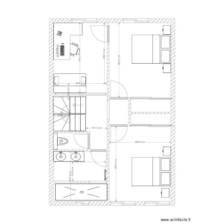 R1  NEW SALESSES 3. Plan de 0 pièce et 0 m2