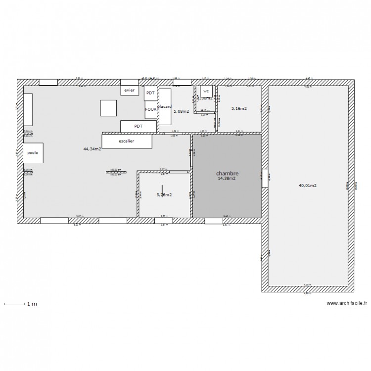 modif. Plan de 0 pièce et 0 m2