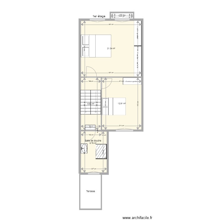 Masui 1er etage. Plan de 0 pièce et 0 m2