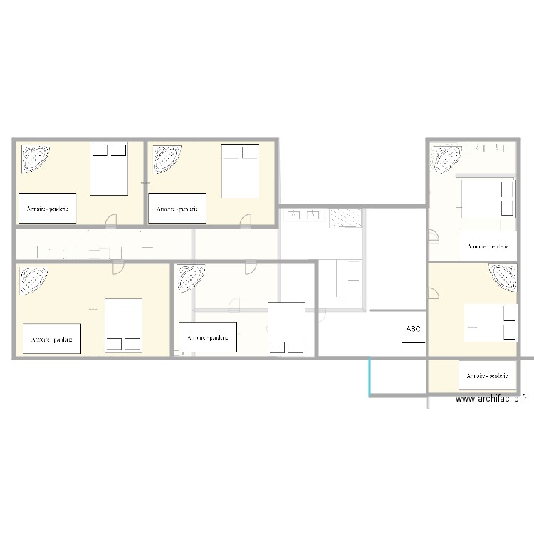 plan maison Justin. Plan de 0 pièce et 0 m2