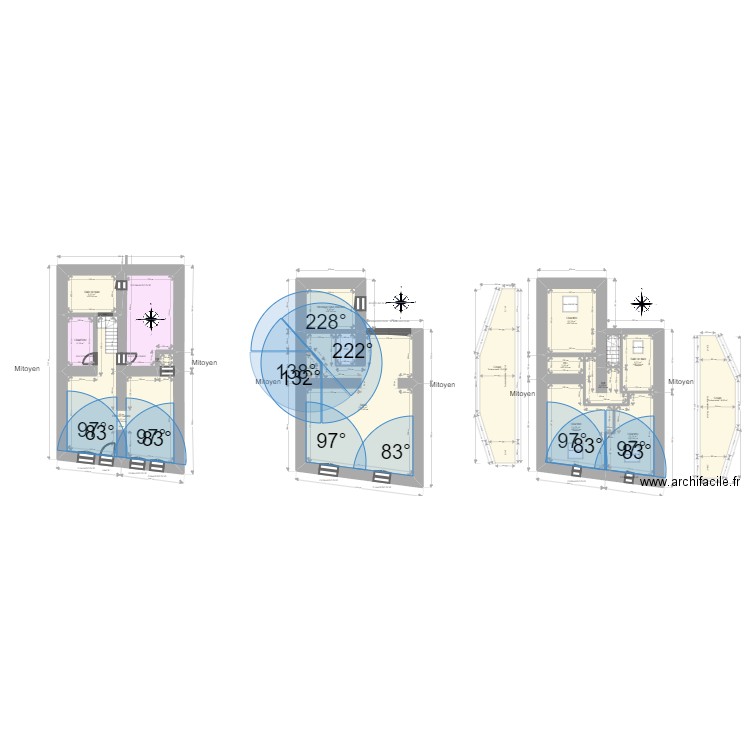 ML24007613 ossola. Plan de 16 pièces et 227 m2