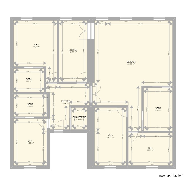 FOIX immeuble. Plan de 0 pièce et 0 m2