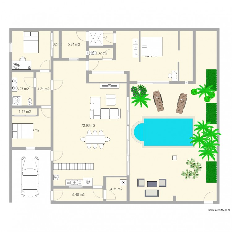 Peyrebere 2. Plan de 0 pièce et 0 m2