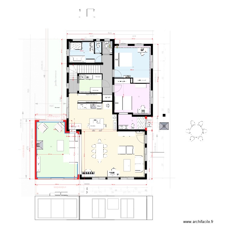 RdC V5. Plan de 0 pièce et 0 m2