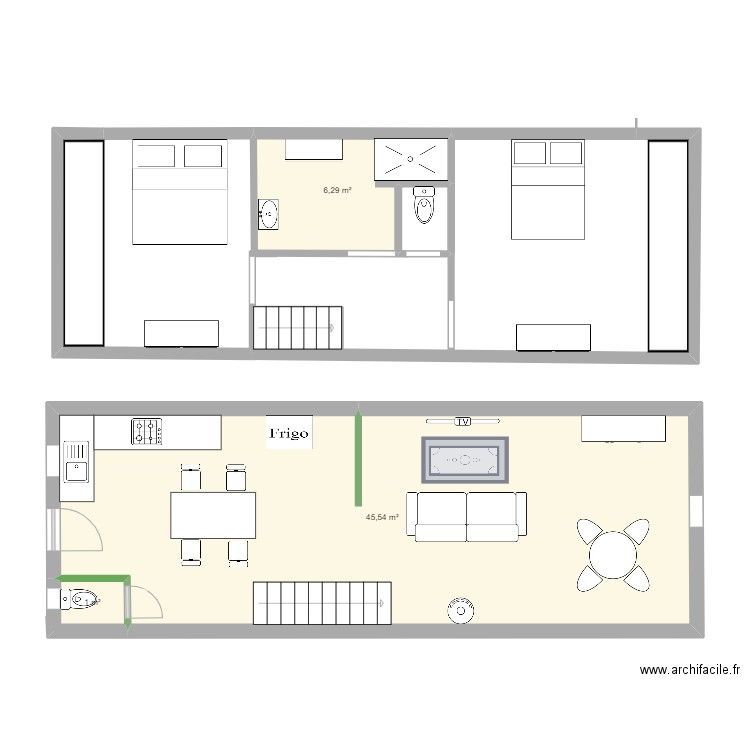 maison pra. Plan de 0 pièce et 0 m2