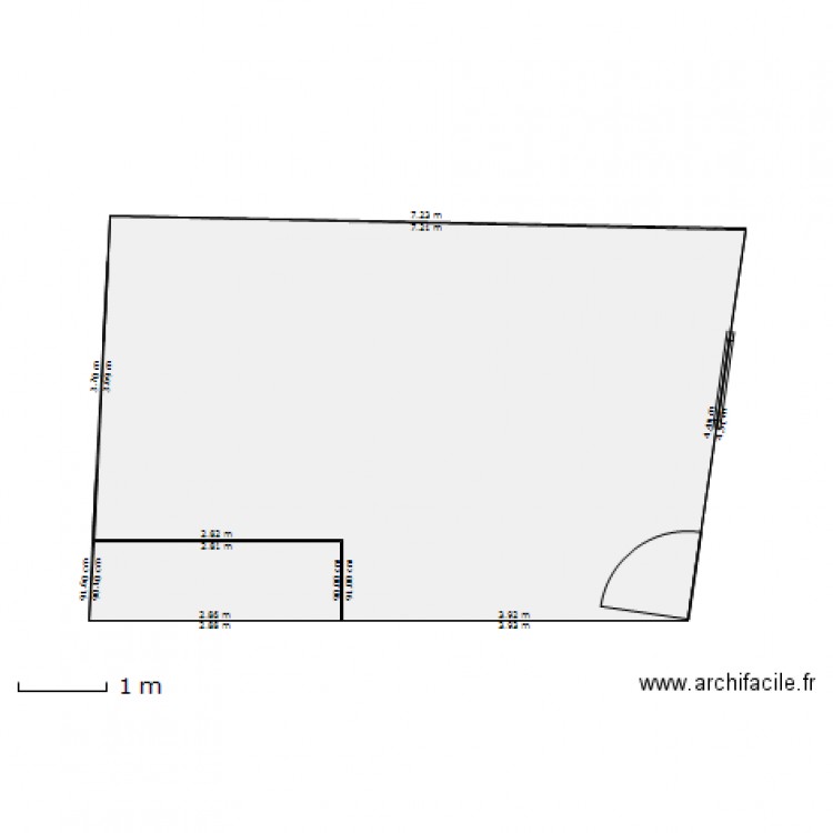 salon. Plan de 0 pièce et 0 m2