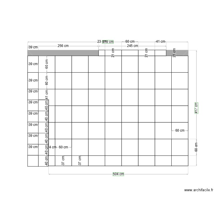 terrasse CLARA. Plan de 0 pièce et 0 m2