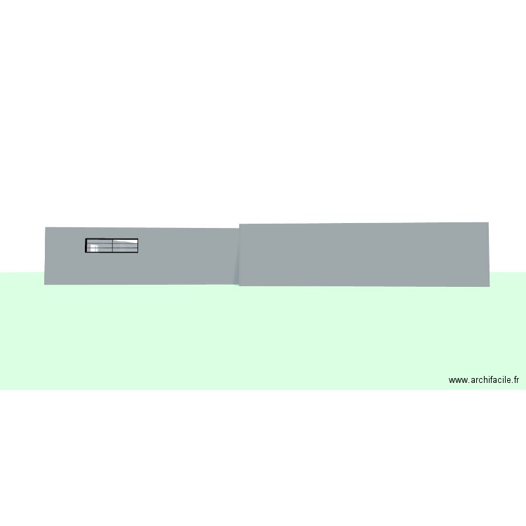 VUE FACADES. Plan de 1 pièce et 152 m2