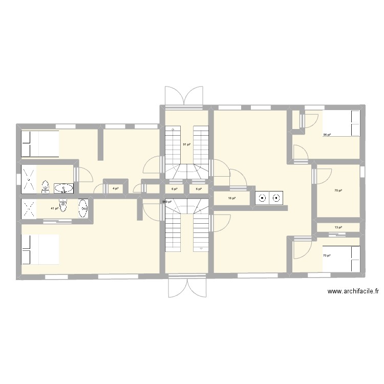 plans batiment. Plan de 0 pièce et 0 m2