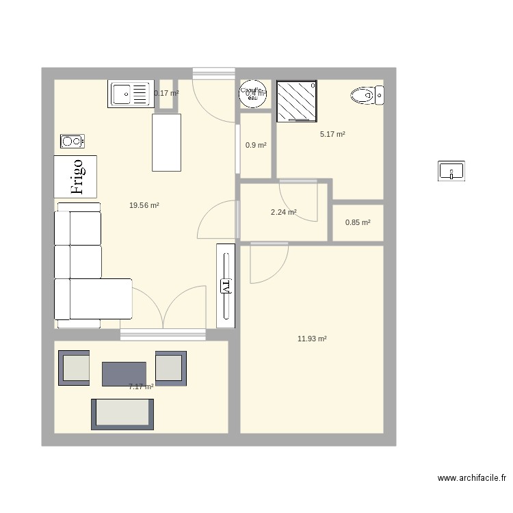 Chassneuil. Plan de 0 pièce et 0 m2