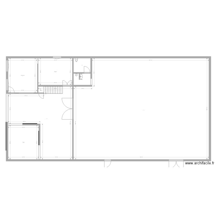 CMEB RdeC projet. Plan de 0 pièce et 0 m2