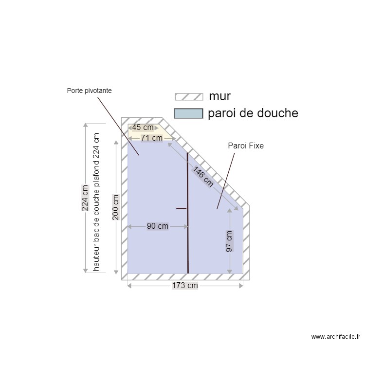 M Guinard. Plan de 0 pièce et 0 m2