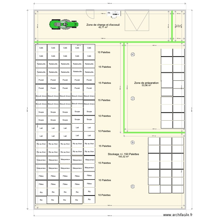 Hangar Ans. Plan de 0 pièce et 0 m2