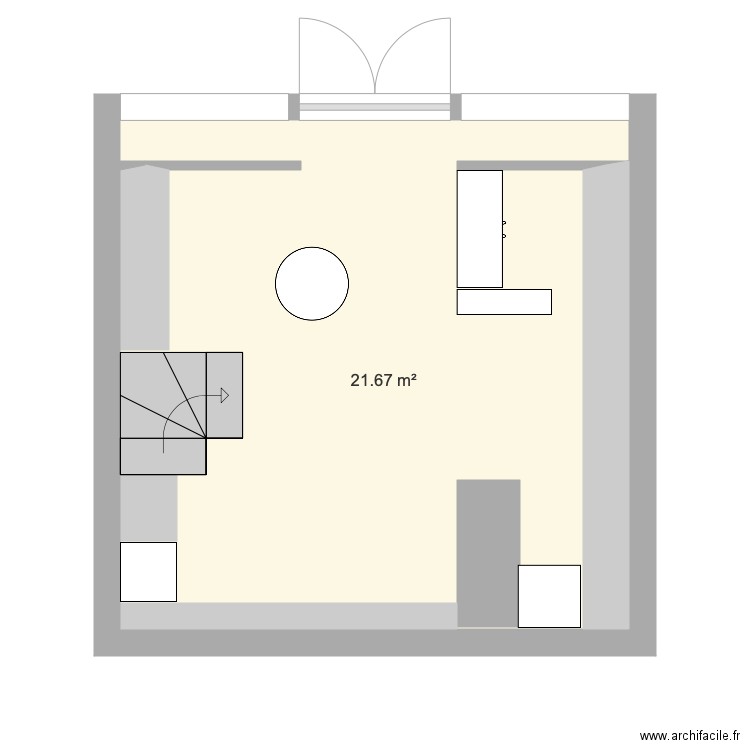 plan de la boutique 1. Plan de 0 pièce et 0 m2