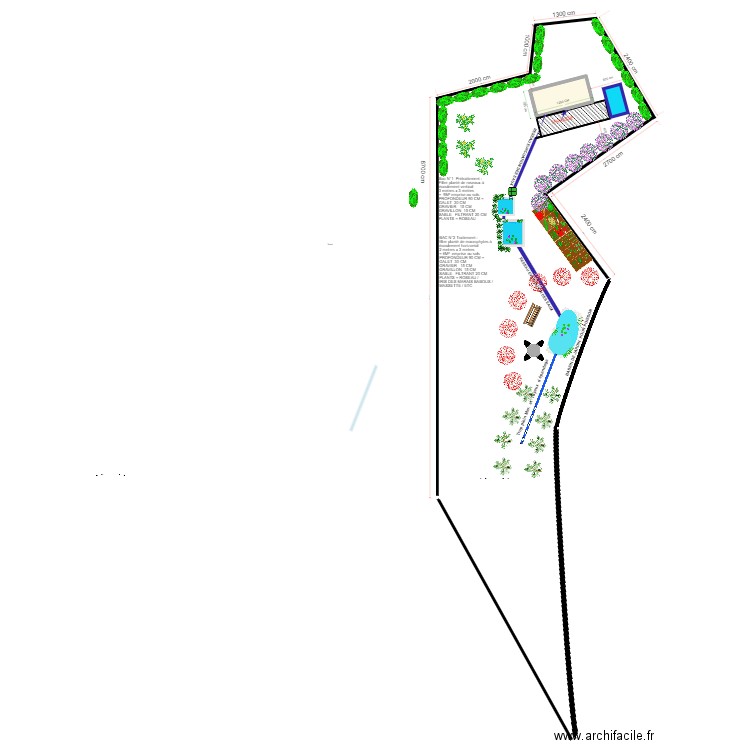 CHALET IKA . Plan de 1 pièce et 15 m2