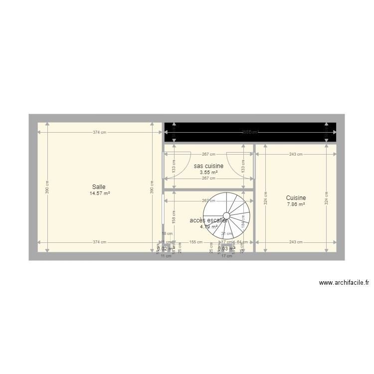 LUU ETAGE. Plan de 0 pièce et 0 m2