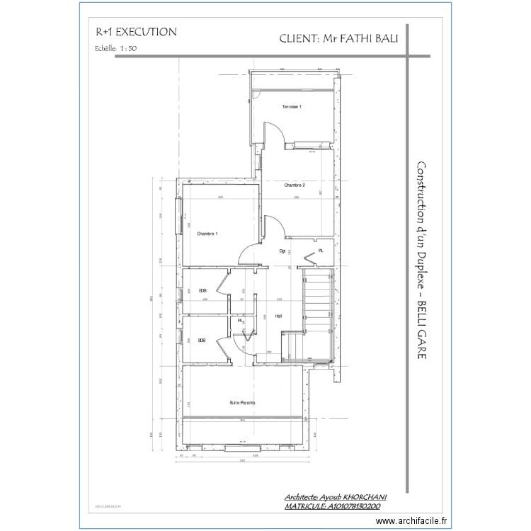 belli gare. Plan de 0 pièce et 0 m2