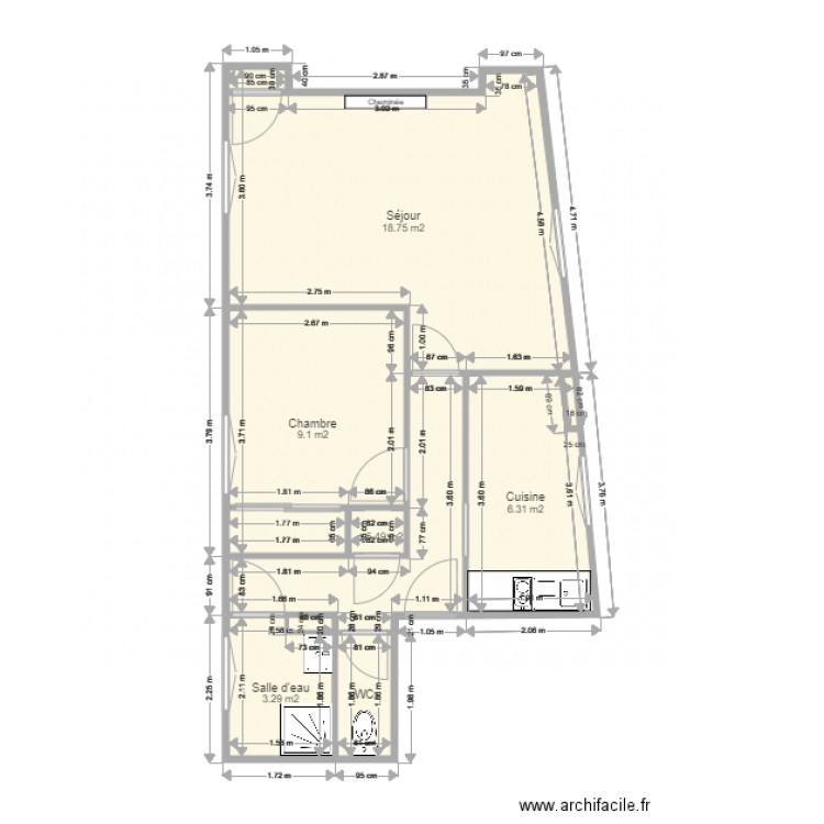 Pignerolles. Plan de 0 pièce et 0 m2