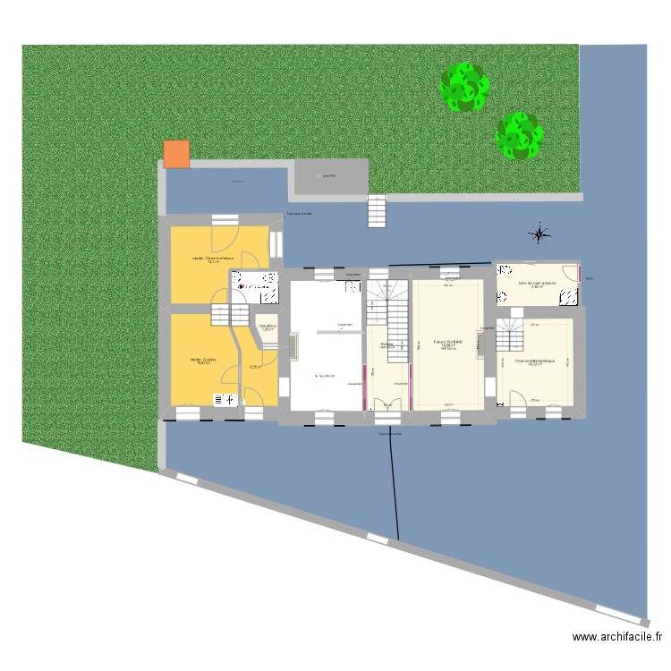 Keravant travaux . Plan de 0 pièce et 0 m2