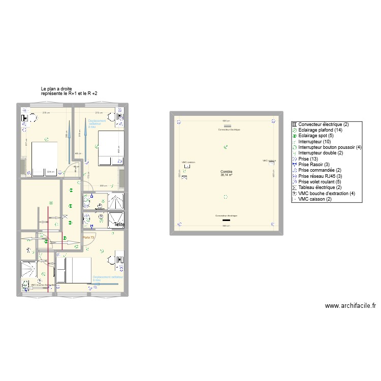 Etage1_RogerSalengro_2. Plan de 0 pièce et 0 m2