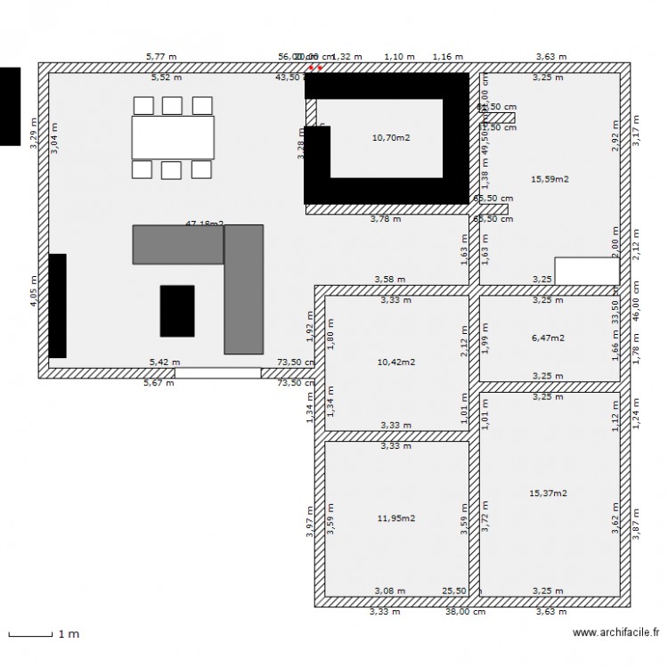 100M2 L. Plan de 0 pièce et 0 m2