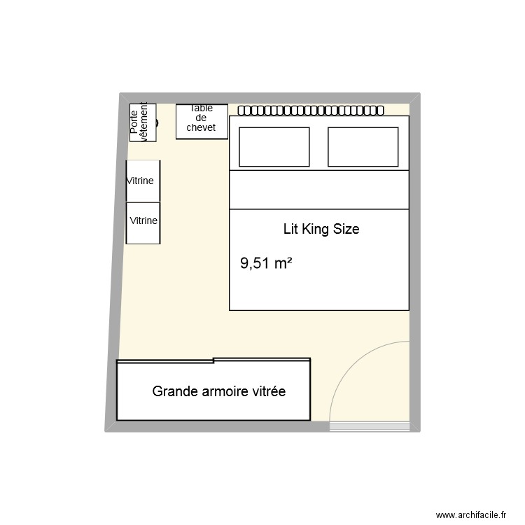 Chambre maman Plan 2. Plan de 0 pièce et 0 m2