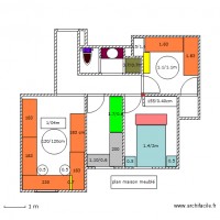 plan maison de 50m²