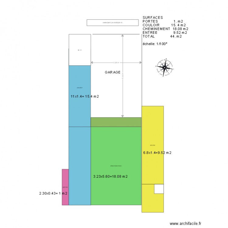 hangar 24    9 mai 2016. Plan de 0 pièce et 0 m2