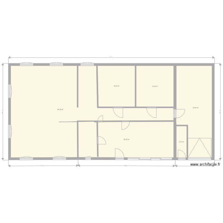 PLAN D. Plan de 0 pièce et 0 m2