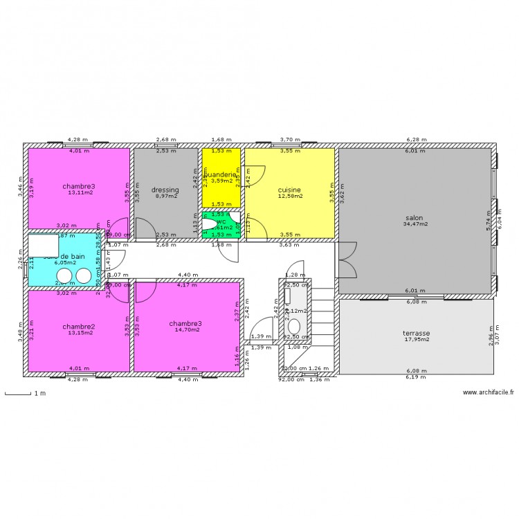 Maison togo. Plan de 0 pièce et 0 m2