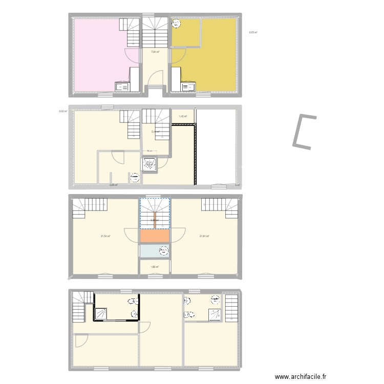 immeu rdc. Plan de 0 pièce et 0 m2