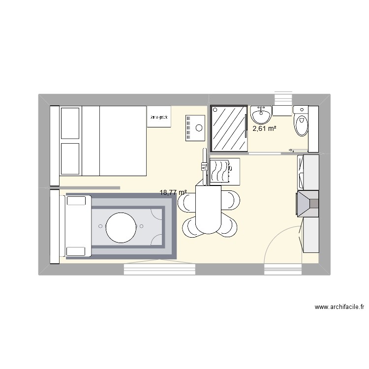 terrain batiment principal. Plan de 0 pièce et 0 m2